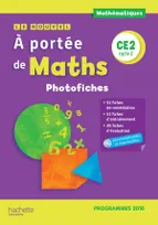 Le Nouvel A portée de maths CE2 - Photofiches - Edition 2019, Mathématiques