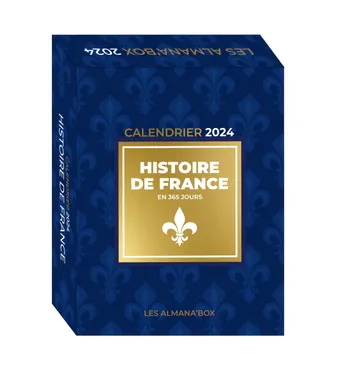 Grand calendrier Almana'box Histoire de France en 365 jours 2024