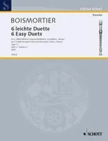 Six easy Duets, Suites 4-6. op. 17. 2 treble recorders (soprano recorders, oboes, flutes). Partition d'exécution.