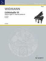 Lichtstudie III, Für klavier