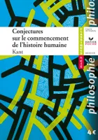 C&Cie – Kant (Emmanuel) : Conjectures sur le commencement de l'histoire humaine