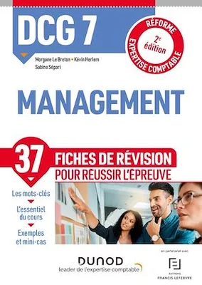 DCG 7 Management - Fiches de révision - 2e éd., Réforme Expertise comptable