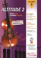 Altitude, 7 pièces avec version alto et piano, piano accompagnement