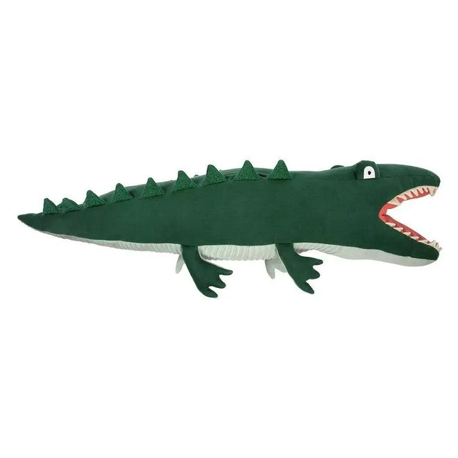 Grand Alligator tricoté Peluche