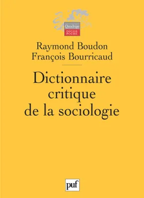 Dictionnaire critique de la sociologie (3e ed)