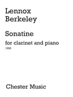 Sonatine for clarinet and piano, 1928
