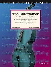 The Entertainer, 37 pièces divertissantes de classique à la pop. cello and piano.