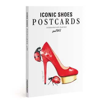 Fashionary Iconic Shoe Postcards Book Illustration By Antonio Soares /anglais
