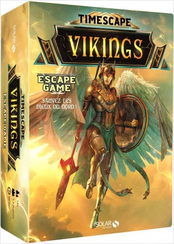 Livres Loisirs Loisirs créatifs et jeux Jeux Timescape - Vikings Simon Gabillaud, Coline Pignat