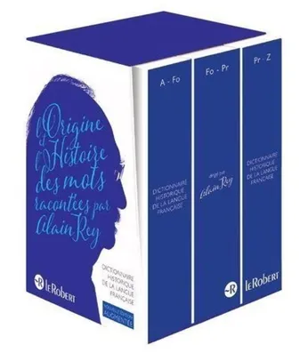 Dictionnaire Historique de la langue française - coffret 3 volumes - nouvelle édition augmentée