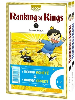 Pack offre découverte Ranking of Kings T01 & T02