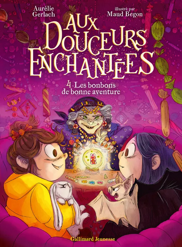 Livres Jeunesse de 6 à 12 ans Premières lectures Aux douceurs enchantées, Les bonbons de bonne aventure Aurélie Gerlach
