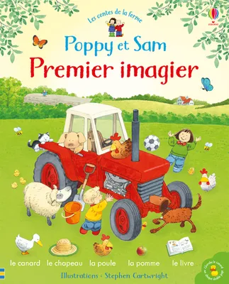 Poppy et Sam - Premier imagier - Les contes de la ferme