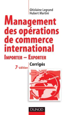 MANAGEMENT DES OPERATIONS DE COMMERCE INTERNATIONAL CORIGES, importer, exporter