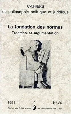 n° 20, 1991 : La Fondation des normes