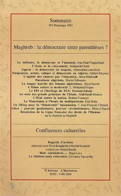 Maghreb : la démocratie entre parenthèses