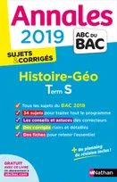 Annales Bac 2019 Histoire Géo - Terminale S - Corrigé