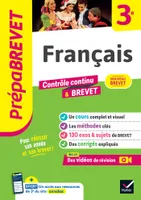Prépabrevet Français 3e - Nouveau Brevet 2025, cours, méthodes & sujets de brevet corrigés