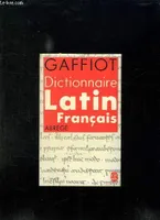 Dictionnaire latin français abrégé