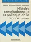 Histoire constitutionnelle et politique de la France (1789