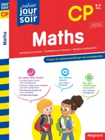 Maths CP - Cahier Jour Soir, Conçu et recommandé par les enseignants