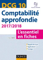 10, DCG 10 - Comptabilité approfondie 2017/2018 - 7e éd. - L'essentiel en fiches, L'essentiel en fiches