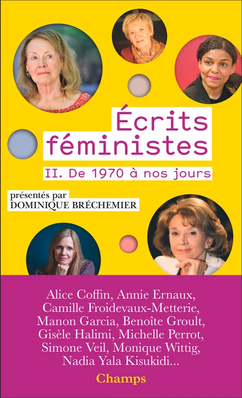 Livres Féminismes et LGBT++ Féminismes et LGBTQIA+ Écrits féministes, De 1970 à nos jours Dominique Bréchemier