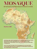 Revue Mosaïque n°008, Revue panafricaine des sciences juridiques comparées