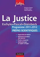 La justice, L'épreuve français/philo pour les prépas scientifiques programme 2011-2012