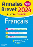 Annales BREVET 2024 - Français