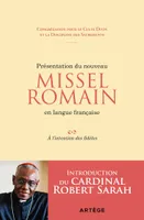 Présentation du nouveau Missel Romain en langue française, À l'intention des fidèles