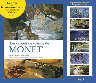 Coffret Les carnets de cuisine de Monet