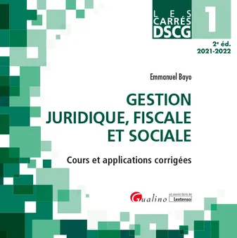 DCG, 1, Gestion juridique, fiscale et sociale, [cours et applications corrigées]