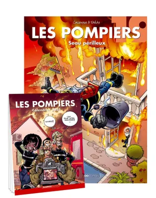 Les Pompiers - Pack - tome 19 - Calendrier 2021 offert