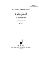 Liebesfreud, Alt-Wiener Tanzweisen I. No. 10. Violin and Piano.
