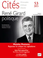 Cités 2013, n° 53, René Girard politique