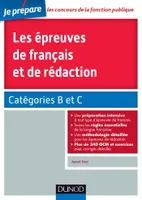 Les épreuves de français et de rédaction - Catégories B et C, Catégories B et C
