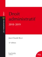 Les Fondamentaux - Droit administratif général 2018-2019