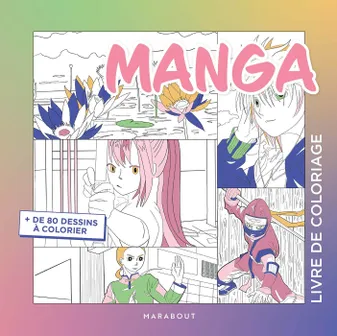 Livre de coloriage Manga