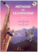 Méthode de saxophone Vol.2, Saxophone
