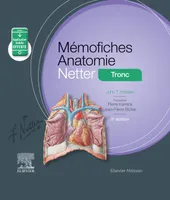 Mémofiches anatomie Netter / tronc