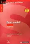 LMD : PARCOURS JURIDIQUES DROIT SOCIAL 4E EDITION