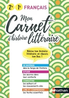 Mon carnet d'histoire littéraire - 2ème/1ère 2020