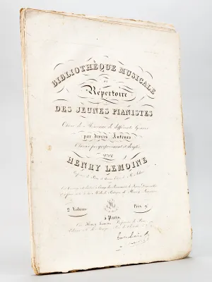 Bibliothèque Musicale. Répertoire des Jeunes Pianistes. (1116 H).