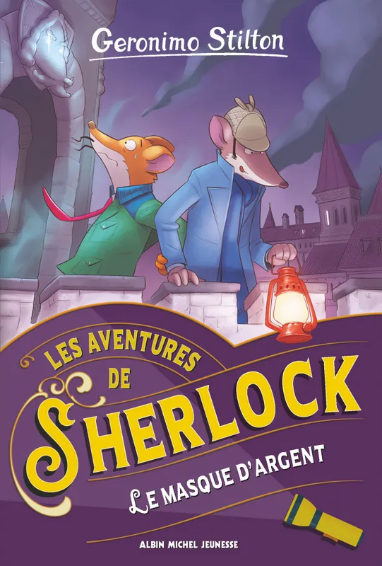 Jeux et Jouets Livres Livres pour les  6-9 ans Romans Les Aventures de Sherlock T3 Le Masque d'argent Geronimo Stilton