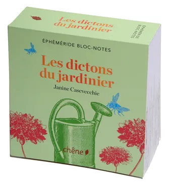 Bloc-notes Les dictons du jardinier