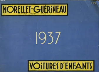 Catalogue n°171 Morellet-Guérineau. Voitures d'Enfants - Jouets.