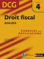 DCG, 4, Droit fiscal