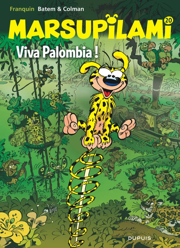 Livres BD Les Classiques Viva Palombia ! Franquin, Batem, Colman, Cerise