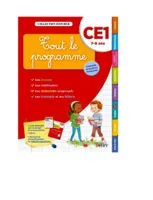 Tout le programme CE1 - Cahier, Édition 2016
